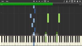 "Night in the Brume" | ( FFXIV OST Ishgard Night Theme) [Piano Tutorial] (Synthesia) chords