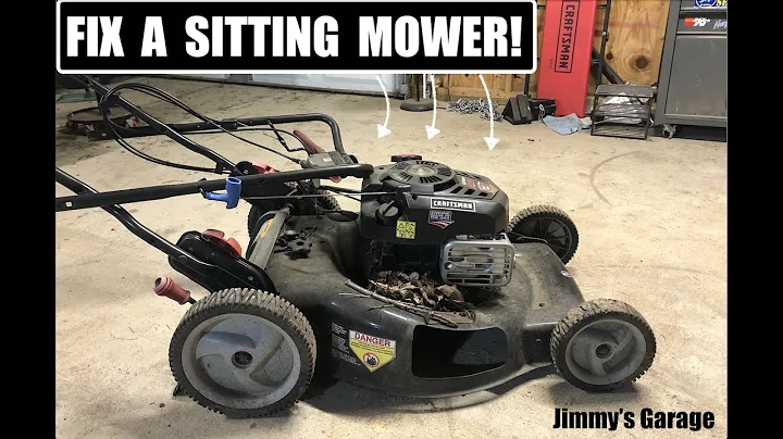 How to Fix A Lawn Mower That's Been Sitting For Years!