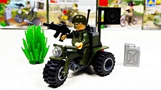 Военные игрушки для детей. Военный мотоцикл игрушка. Лего военный. Обзор игрушек Военные игрушки для детей. Военный мотоцикл игрушка. Лего военный. Обзор игрушек