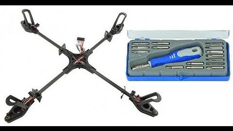 AR Drone 2.0 Replace Central Cross How To - with Upgrade Tool Kit - Episode 1