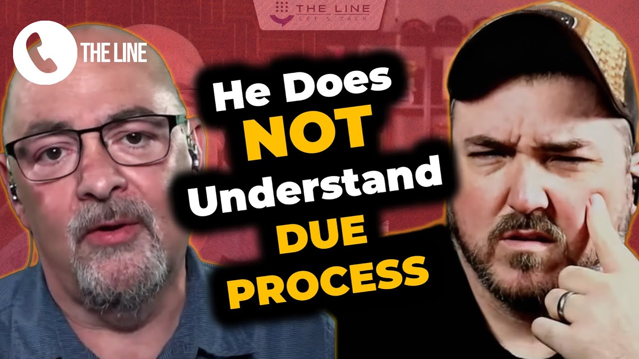 MAGA Freak Doesn't Understand DUE PROCESS At All