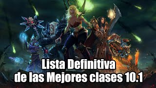 Ranking definitivo de las clases para el 10.1