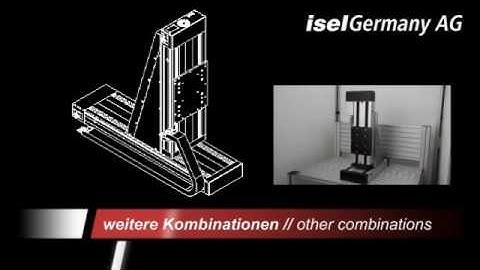 Ball Screw Driven XY Tables – Cartesian Robot - Isel Automation