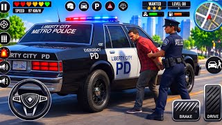Police Car Chase Simulator 3D - リアルな街での警察官追跡 新バージョン Androidゲームプレイ P1 screenshot 5