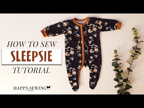 Video: Hoe Een Babypyjama Te Naaien