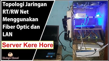 Topologi Jaringan RT RW NET Fiber Optik