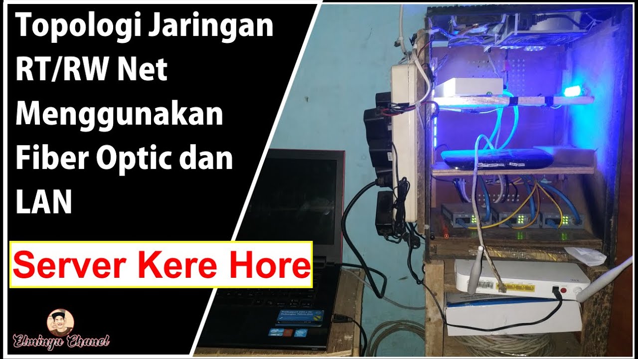 Topologi Jaringan RT RW NET Fiber Optik YouTube