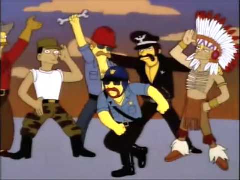 Los Simpsons - En la marina. Canción