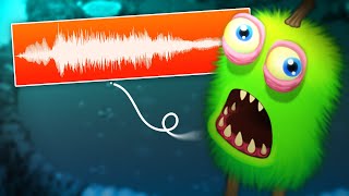 Making Music But Every Sound Is My Singing Monsters