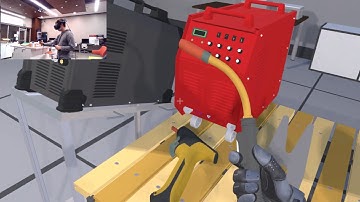 Virtual Reality VR module of Welding process - 2
