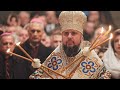 Блаженнійший Митрополит Епіфаній очолює Божественну літургію у Спасо-Преображенському соборі