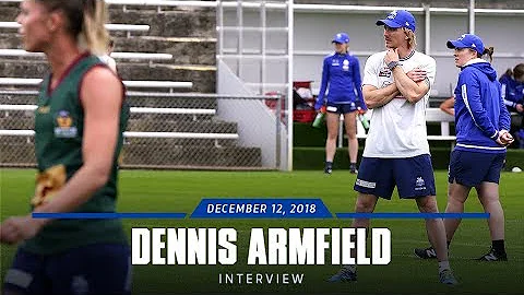 AFLW: Dennis Armfield interview (December 12, 2018)