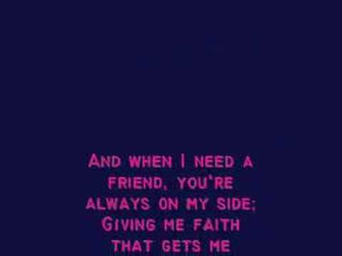 I Turn to You- Christina Aguilera w/ lyrics