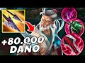 El nuevo item de yasuo hace 80000 dao el solo sin nada ms 500000 dao total