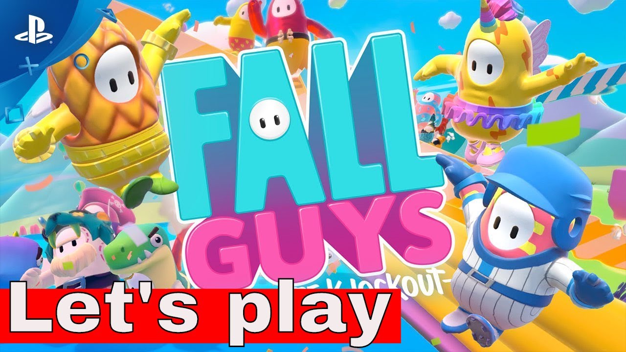 Let's play fall guys - YouTube