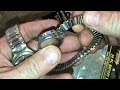 REMOVING a LINK speidel stretch watch band (TRICKY) u-clip, expansion, expandable
