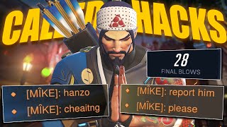 I Got Called A Hacker For Playing Hanzo On A Rank 1 Acc In Overwatch 2