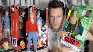 HASBRO BOY BAND DOLLS: 1D ONE DIRECTION & JON LEE S CLUB 7 UNBOXING REVIEW COMPARISON