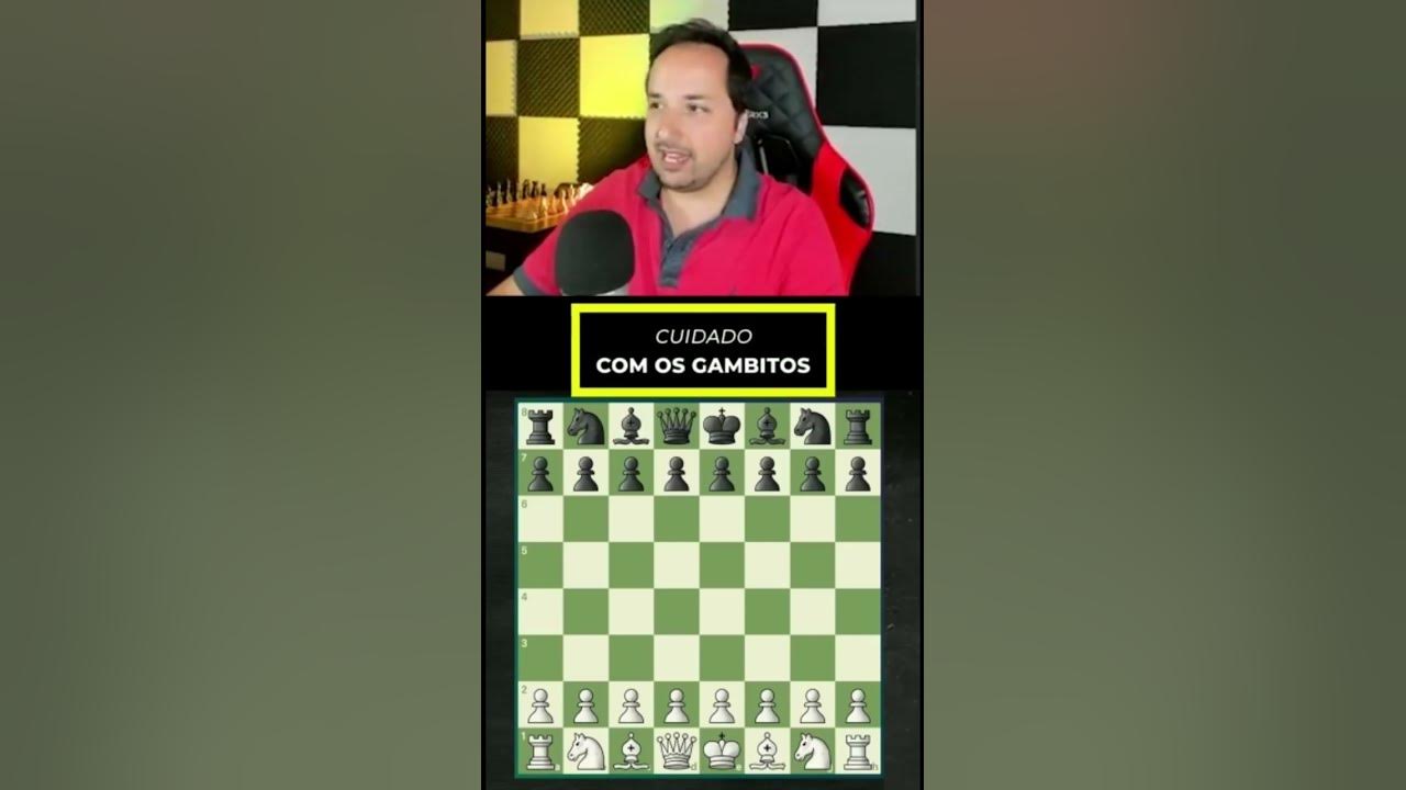 O que é um Gambito no jogo de Xadrez? 