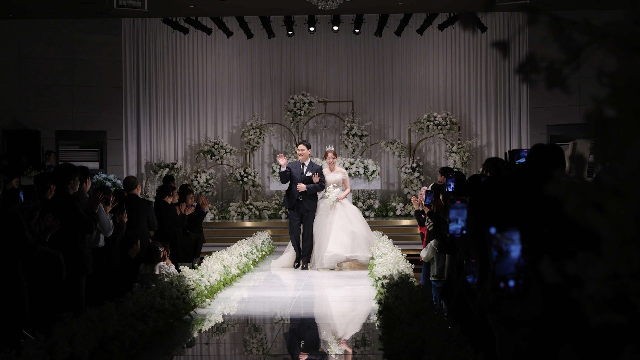 울산JW컨벤션 마제스틱홀 하이라이트 울산웨딩영상 비욘드그라피_4K