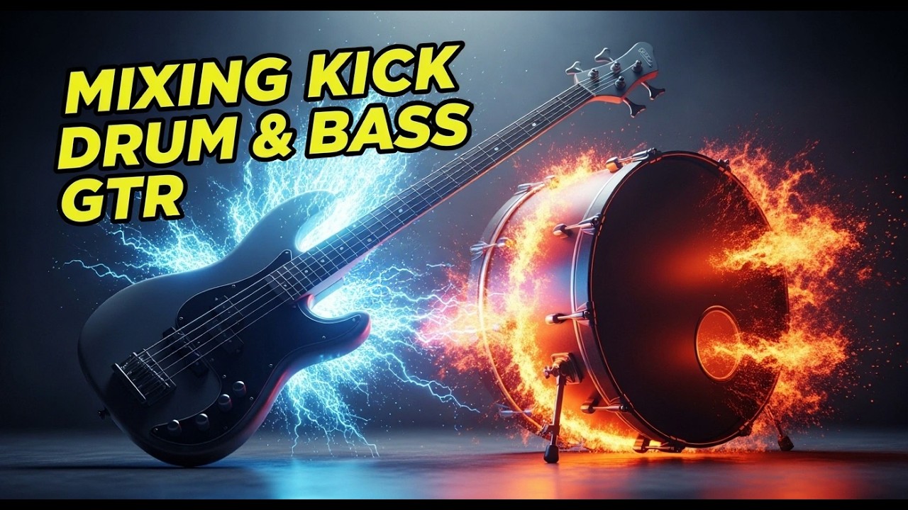 Mixing Kick Drum & Bass Guitar