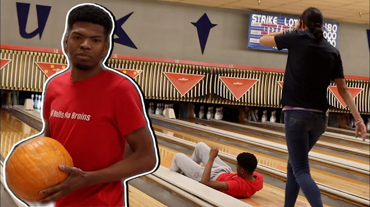 Bowling with a Pumpkin!