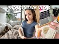 Get productive with me how i stay motivated todo list vlog getting out of a slump realistic