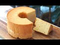 Vanilla Chiffon Cake Recipe - Bánh Bông Lan Chiffon Cơ Bản
