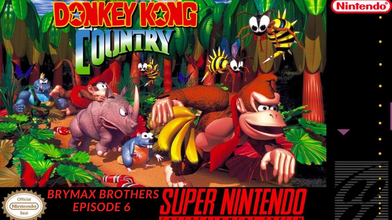 ep 6: Original Donkey Kong Country on Super Nintendo Switch Rereleased  Online ( SNES retro edition )