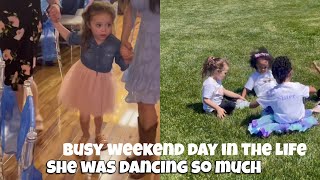 AUTISM AND PARTIES | DOES SHE INTERACT WITH OTHER KIDS | BUSY WEEKEND