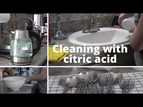 Home Vlog | How to use Citric Acid to clean around the house
