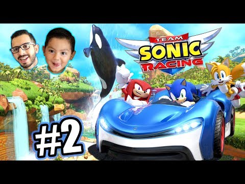 Sonic En La Playa Team Sonic Racing 2 Juegos Karim Juega Youtube - vacaciones en playa de roblox rutina de verano juegos