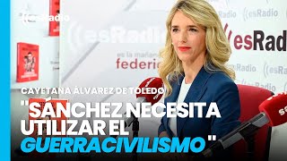 Entrevista a Cayetana Álvarez de Toledo: "Sánchez necesita utilizar el guerracivilismo" image
