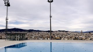 Watch With Me | 1 Hour of Barcelona Views with Calm Piano Background Music | Lo-Fi screenshot 2