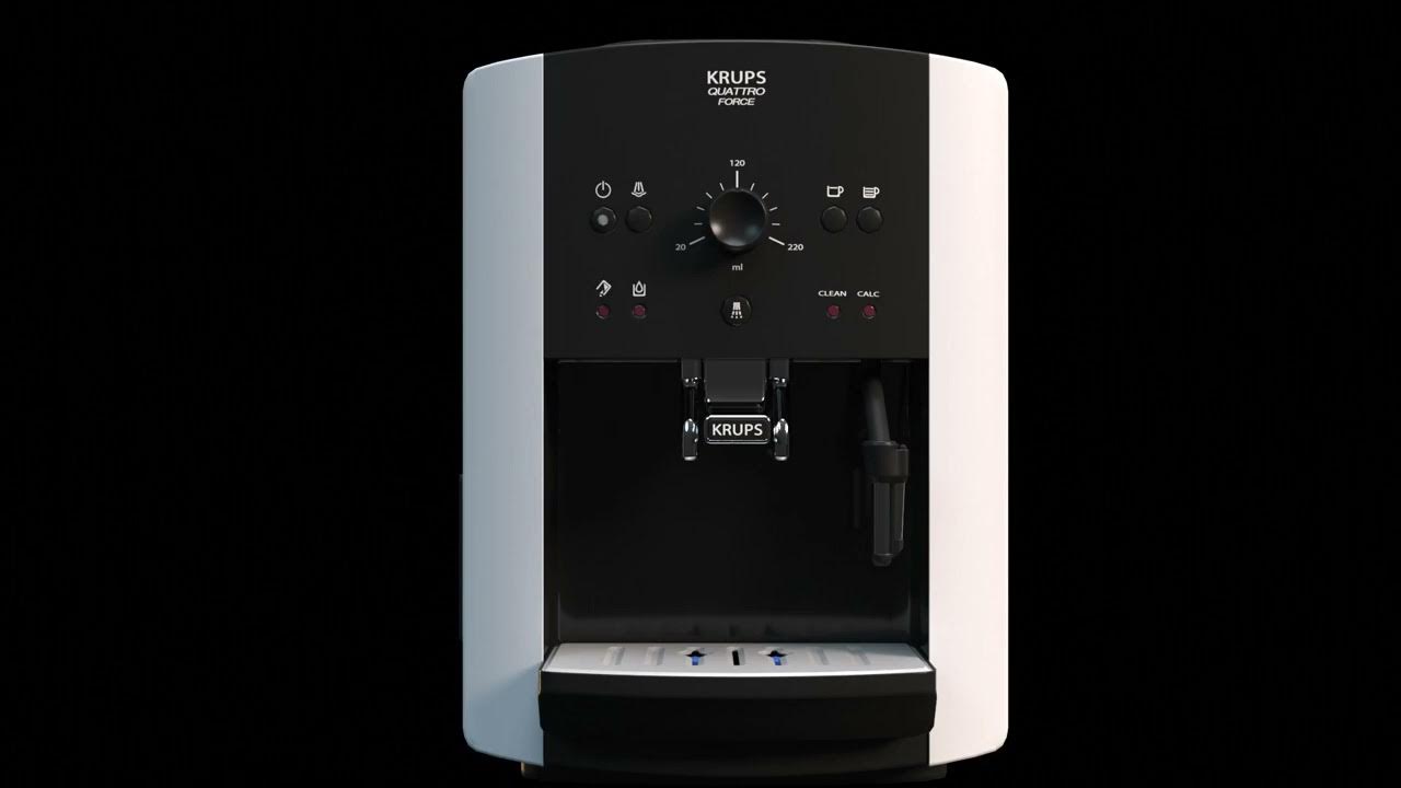 Coffee machine krups ea8118 YouTube
