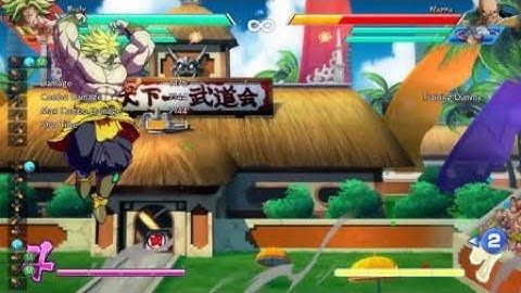 Broly damage from whiffed Auto Combo