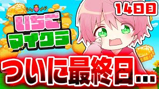 【 #いちごマイクラ 】これが最後の配信！サーバー終了まであと３時間、全力で楽しむぞ！！✨【14日目】【STPR／KnightX】【てるとくん】