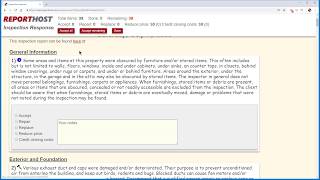 ReportHost Inspection Response