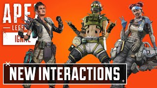 NEW Lifeline Octane Maggie Interactions Voice Lines - Apex Legends