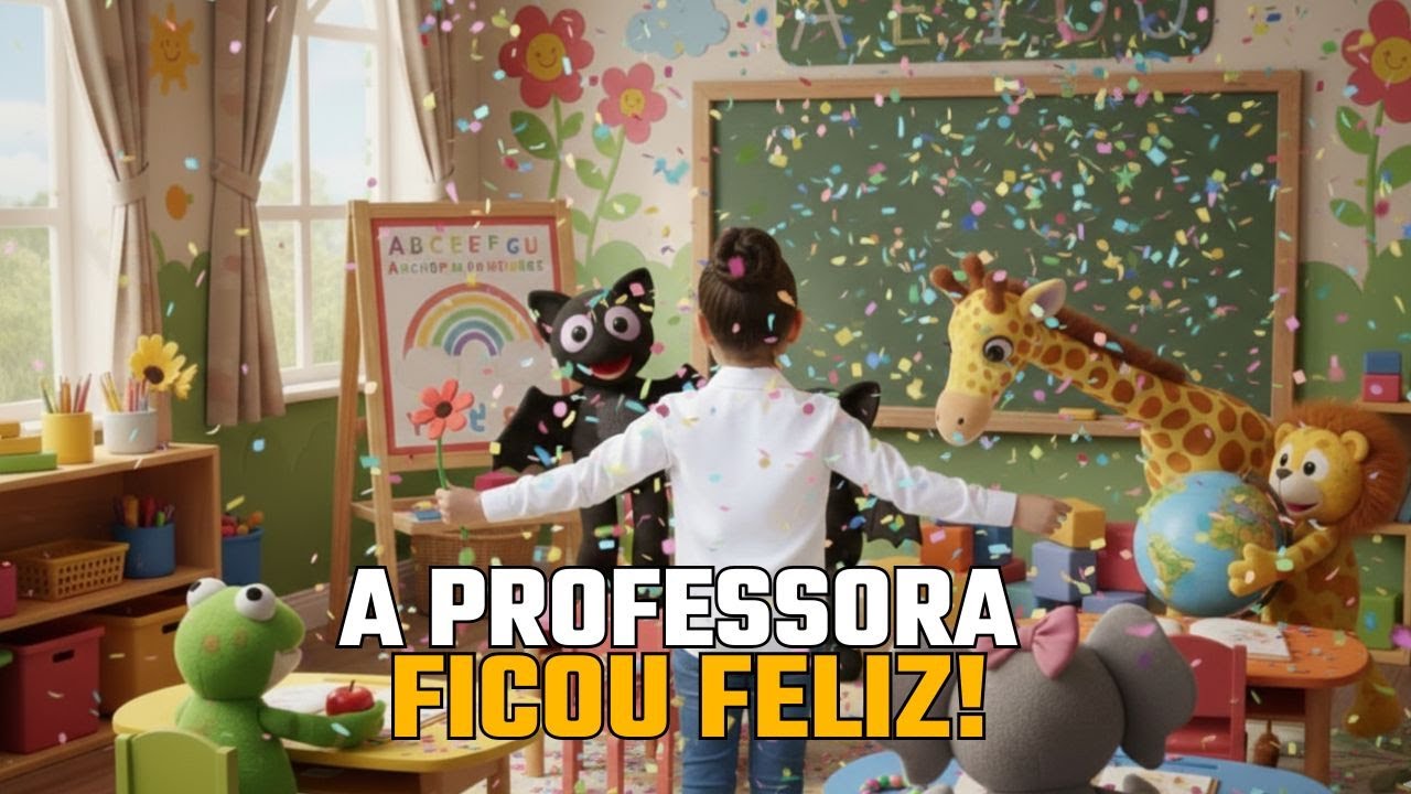 A Surpresa dos Aluninhos para a Professora Helena 🎁💖