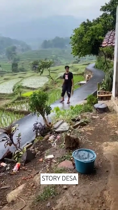 Desa indah di Indonesia #wisata #pedesaan #desa #sawah #kampung #sunda #villagelife #nature #alam