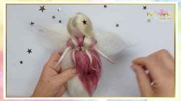 Vamos criar Fadas em Lã Mágica?