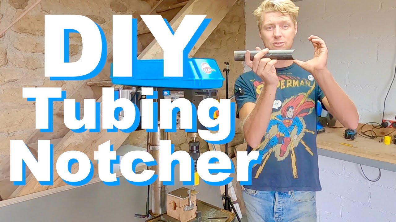 Simple DIY Tubing Notcher. How To YouTube