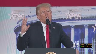President Pushes Plan To Stop School Gun Violence By Arming Teachers At CPAC Convention