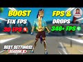 Fortnite Chapter 2 Season 8: Boost FPS &amp; Reduce Input Lag FOR LOW END PCs | Fortnite Season 8 FPS