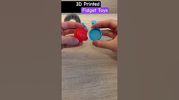 3D Printed Fidget Toys #3dprinter #3dprinting #3dprints #engineering #thingiverse