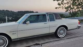 1984 Oldsmobile Delta 88 Royale Brougham with 26K-Miles. Driving video.