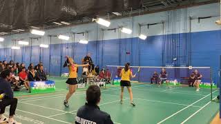 Annie & Kerry Xu vs Allison Lee & Frankie Corbett U.S. National Championships 2023 WD Final