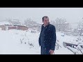 kar bastırdı kaldık köyde 🇹🇷