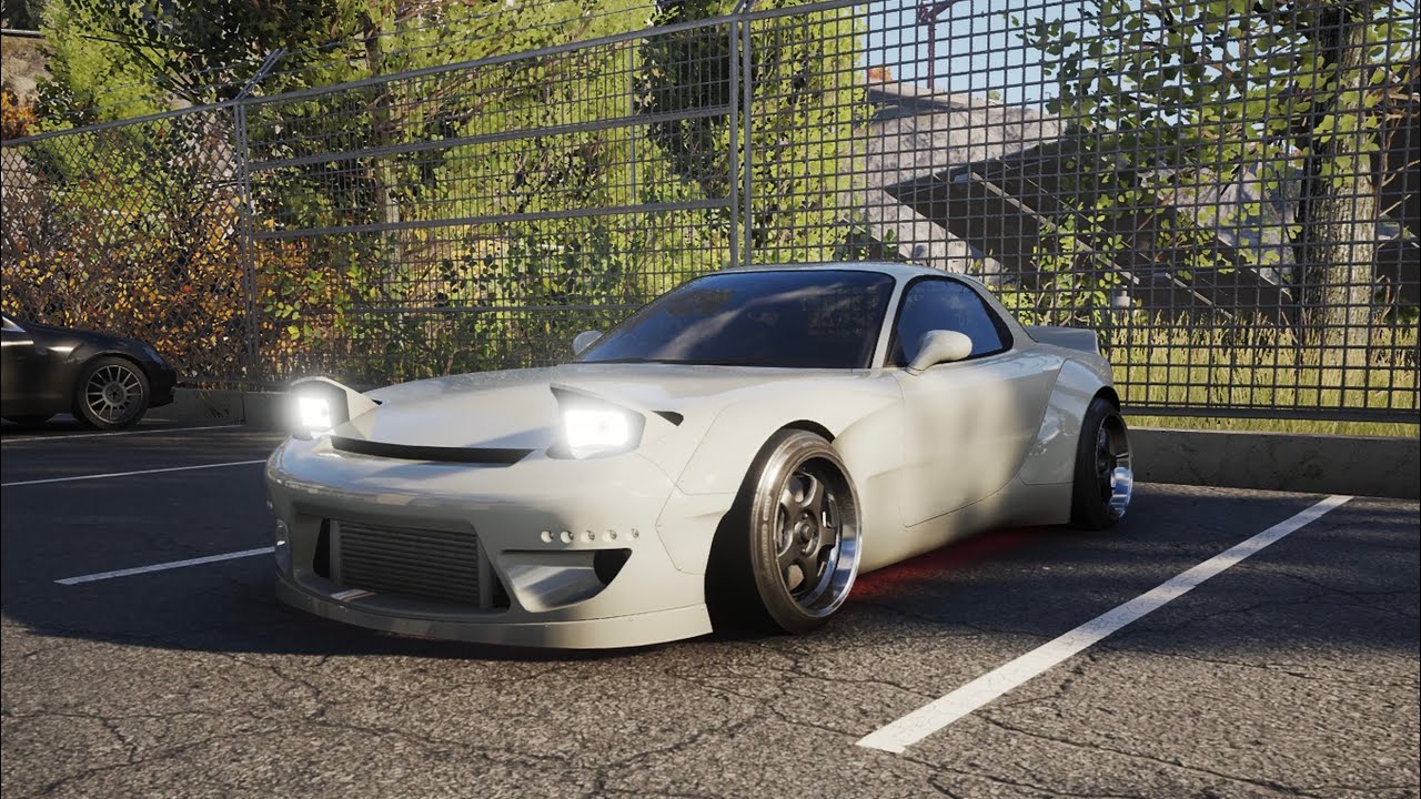 carX street drift basic training airport 飛行場でtacoさんとドリフト基礎練習その3